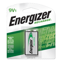 Energizer® Rechargeable NiMH 9-Volt Battery