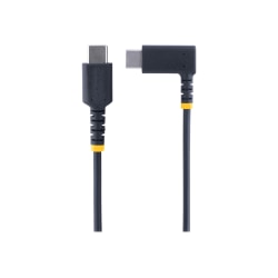 StarTech.com USB-C Right-Angle Charging Cable, 3'