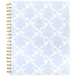 Leah Bisch™ for Mead Cambridge® Academic 2026-2027 Weekly Monthly Planner, Bow Trellis, Large, 8 1/2" x 11"