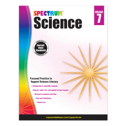 Carson-Dellosa Spectrum Science Workbook, Grade 7