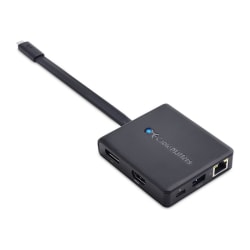Cable Matters USB-C Multiport Adapter with HDMI, DP & VGA - - 201431BLK