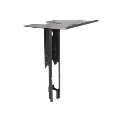 Chief Fusion 14" Upper Component VC Shelf - For Displays 32-65" - Black - Shelf - - FCA501