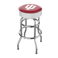 Imperial NCAA Backless Swivel Bar Stool, Indiana University