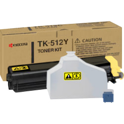Kyocera TK 512Y - Yellow - original - toner cartridge - for FS-C5020DN, C5020DTN, C5020HDN, C5020N, C5030DN, C5030DTN, C5030HDN, C5030N