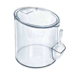 Azar Displays 2.5-Gallon Candy Bin, Clear