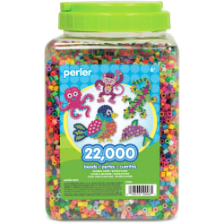 Perler Multi-Mix Fuse Beads, Assorted Colors, Jar Of 22,000 Beads