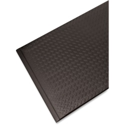 Guardian Floor Protection Soft Step Anti-Fatigue Floor Mat, 36" x 24", Black