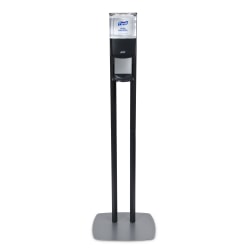 Purell® ES6 Touch-Free Dispenser Floor Stand, For Hand Sanitizer, Graphite, 7216-DS