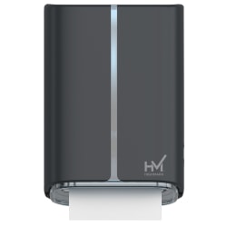 Highmark® Mechanical Roll Towel Dispenser, 16-5/8"H x 11-1/2"W x 8-3/4"D, Dark Gray