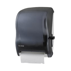 San Jamar Lever-action Jam-resistant Towel Dispenser - Roll Dispenser - Roll - 16.5"x12.9"x 9.5" Depth - T1100TBK