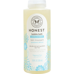 The Honest Company Bubble Bath Body Wash, Fragrance Free, 12 Oz