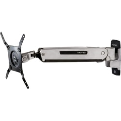 Ergotron Interactive Arm LD - Mounting kit (articulating arm, VESA adapter, wall mount bracket) - Patented Constant Force Technology - for LCD display - aluminum - black trim, polished aluminum - screen size: up to 42"
