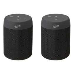 iLive Portable Dual ISB2139B Wireless Speakers, Black