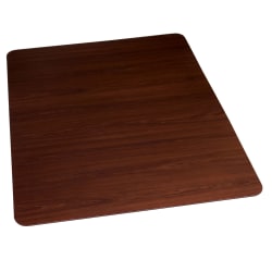 ES Robbins TrendSetter® Vinyl Chair Mat For Medium-Pile Carpet, 36" x 48", Cherry