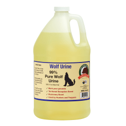 Just Scentsational Wolf Urine Predator Scent, 128 Oz