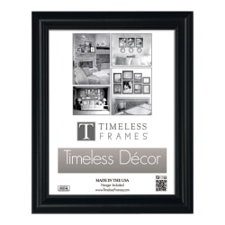 Timeless Frames® Boca Wall Frame, 11" x 14", Black