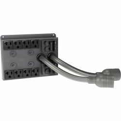 Vertiv Liebert POD PD2 - (8) NEMA 5-20R| (2) NEMA L5-60R| UPS Maintenance Bypass - Hardwire 4-wire (2PH+N+G) Input Connector| 60A| POD for GXT4 8-10kVA models| PD2-101