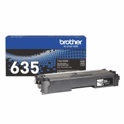 Brother TN635 Black Standard Yield Toner Cartridge (TN635BK)