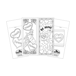 Barker Creek Bookmark Duets, Valentine's Day, Pack Of 60