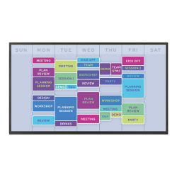 Sharp PN-HY551 - 55" Diagonal Class (54.6" viewable) - PN-HY Series LED-backlit LCD display - digital signage - 4K UHD (2160p) 3840 x 2160 - Direct LED - black