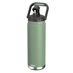 ASOBU Canyon Insulated Water Bottle With Full Hand Comfort Handle, 50 Oz, Green