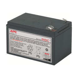 APC Replacement Battery Cartridge #4 - UPS battery - 1 x battery - lead acid - black - for P/N: BE 700 YIN, BE750BB-CN, BE800-IND, BK650I, BP500JPNP, BP650SX107, SC620X565, SU620I