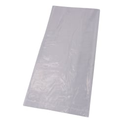 Heritage High-Clarity LLDPE Food Bags, 21"x 6"x 35", Clear, Case Of 500 Bags