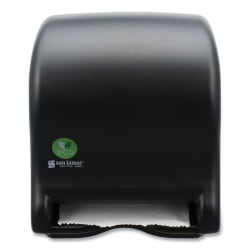San Jamar® Ecological Automatic Towel Dispenser, 9.1 x 14.4 x 11.8, Black