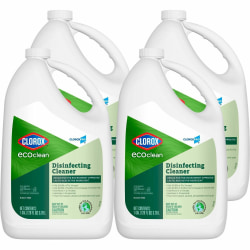 CloroxPro™ EcoClean Disinfecting Cleaner Spray, 128 Oz, Carton Of 4 Bottles