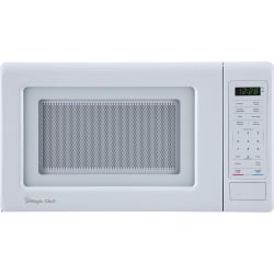 Magic Chef 0.7 Cu. Ft. 700W Countertop Digital Touch Microwave, White