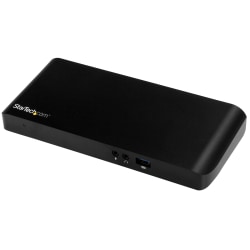 StarTech.com Dual-Monitor USB-C Dock for Windows Laptops