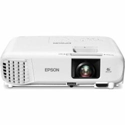 Epson PowerLite E24 3LCD Projector, 16:10, Ceiling Mountable, White, V11HB51020