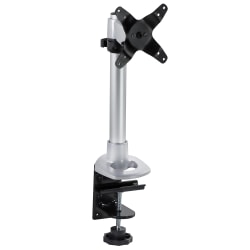 Mount-It MI-31116 Single Monitor Desk Mount, 16"H x 4"W x 4"D, Silver