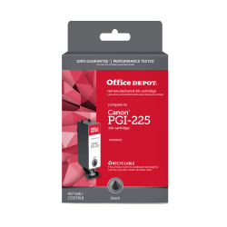 Office Depot® Brand Remanufactured Black Ink Cartridge Replacement For Canon® PGI-225