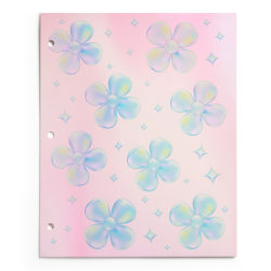 Eccolo BTS 2-Pocket Folder, Daisies, 11-5/8" x 9-5/8", Total Qty 1