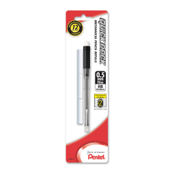 Pentel® QuickDock Mechanical Pencil Refill, 0.5 mm