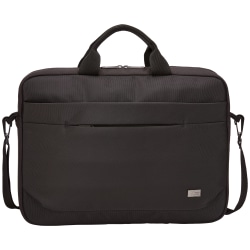 Case Logic NOTIA-116 Carrying Case (Briefcase) for 15.6" Notebook - Black - Nylon Body - Shoulder Strap, Handle - 12.6" Height x 3.2" Width x 16.5" Depth - 1 Carton