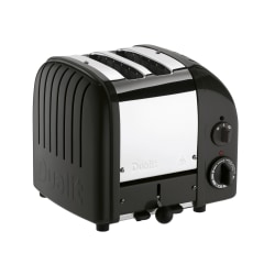 Dualit® NewGen Extra-Wide-Slot Toaster, 2-Slice, Black