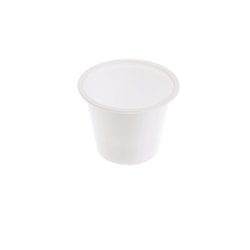 Medline Plastic Soufflé Cup, 0.75 Oz, White, 250 Cups Per Pack, Case Of 20 Packs