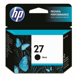 HP 27 Black Ink Cartridge, C8727AN
