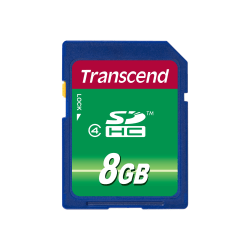 Transcend 8 GB Class 4 SDHC - Lifetime Warranty