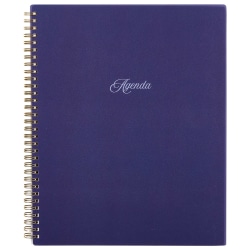 Organized by Happy Planner 12-Month Monthly/Weekly Big Twin Loop Planner, 8-1/2" x 11", Cottage Blues, July 2026 - June 2027, Total Qty 1