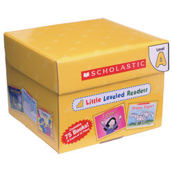 Scholastic Little Leveled Readers Book: Level A Box Set, 5 Copies of 15 Titles