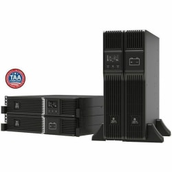 Vertiv Liebert PSI5 UPS - 2880VA 2700W 120V TAA Line Interactive AVR Tower/Rack - 0.9 Power Factor| Rotatable LCD Monitor | Pure Sine Wave Output on Battery | 1 Group of Programmable Outlet | 4 Hour Recharge - 2 Minute Stand-by