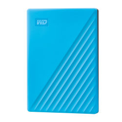 WD My Passport™ Portable HDD, 2TB, Blue