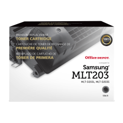 Office Depot® Brand Remanufactured High-Yield Black Toner Cartridge Replacement For Samsung MLT-203, ODMLT203