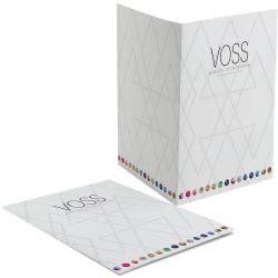 Custom Full-Color Standard-Size Presentation Folders, 9" x 12", Box Of 100 Folders