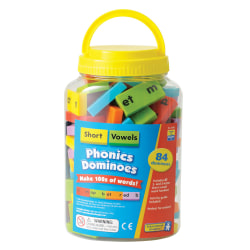 Educational Insights Phonics Dominoes: Short Vowels