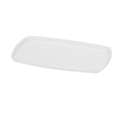 Medline Bedside Service Trays, 6" x 10", Translucent, Pack Of 100