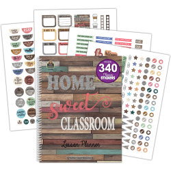 Teacher Created Resources 40-Week Lesson Planner, 8-1/2" x 11", Home Sweet Classroom